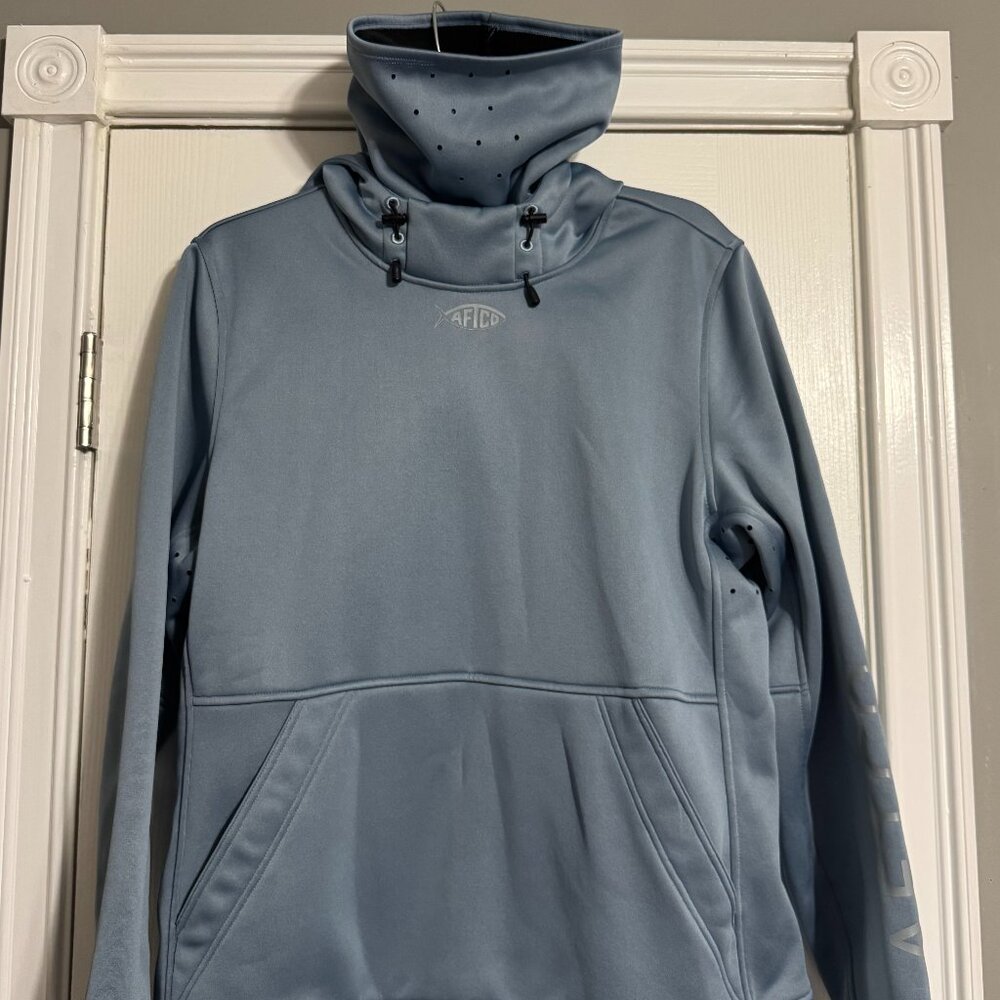 AFTCO Reaper Long-Sleeve Sweatshirt for Ladies in Slate Blue